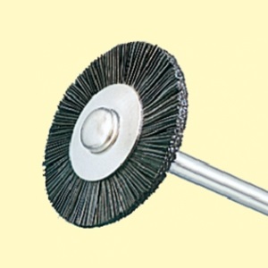 CEPILLO REDONDO Pelo Negro Montado - 19 mms. - (15 uds.)
