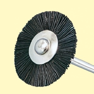 CEPILLO REDONDO Pelo negro montado - 19 mms - (15 uds.)