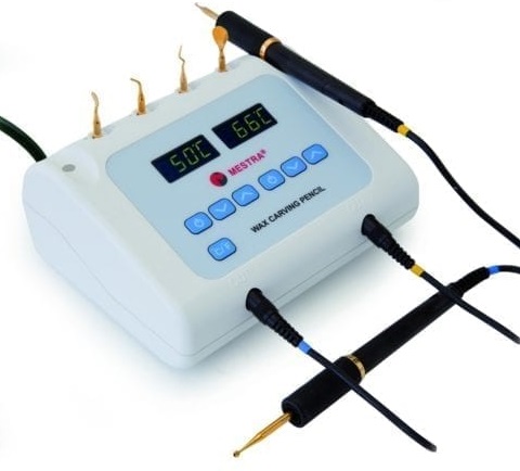 ESPÁTULA ELECTRÓNICA DOBLE PARA MODELAR CERA