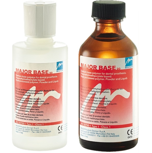 MAJOR BASE 20 - Kit de Introducción (100 grs. +100 ml.) - Color Transparente