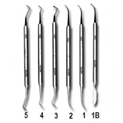 KIT INSTRUMENTOS PARA MODELAR P.K.THOMAS - (6 PIEZAS)