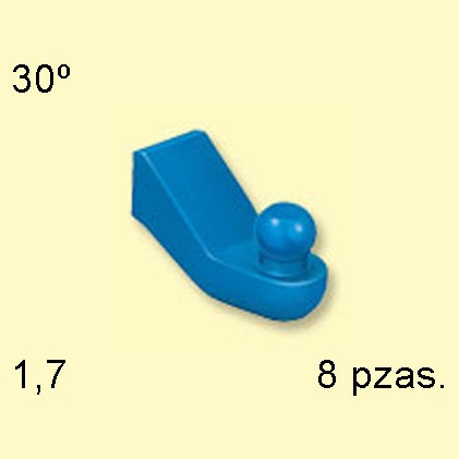 MACHOS OC  1,7 mm 30º  (8 pzs)