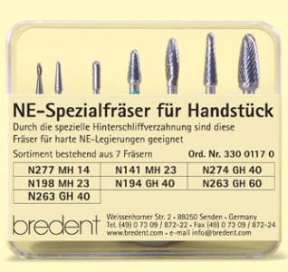 SURTIDO FRESAS TUNGSTENO P/METALES NO NOBLES - (7 uds.)