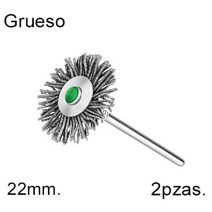 ABRASO FIX REDONDO Verde - Grueso - (2 uds)