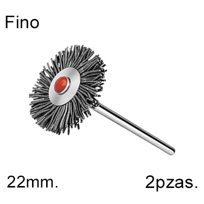 ABRASO FIX REDONDO Rojo - Fino - (2 uds)
