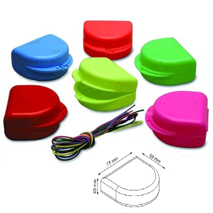 CAJAS PARA PROTESIS Y ORTONDONCIA (25 uds)