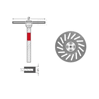 DISCO DIAMANTADO SUPE FLEX - 0,15 x 220 mms - (1 ud)