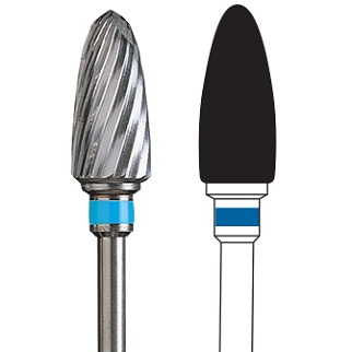 FRESA TUNGSTENO Dentado Sencillo Estándar - Corte 70