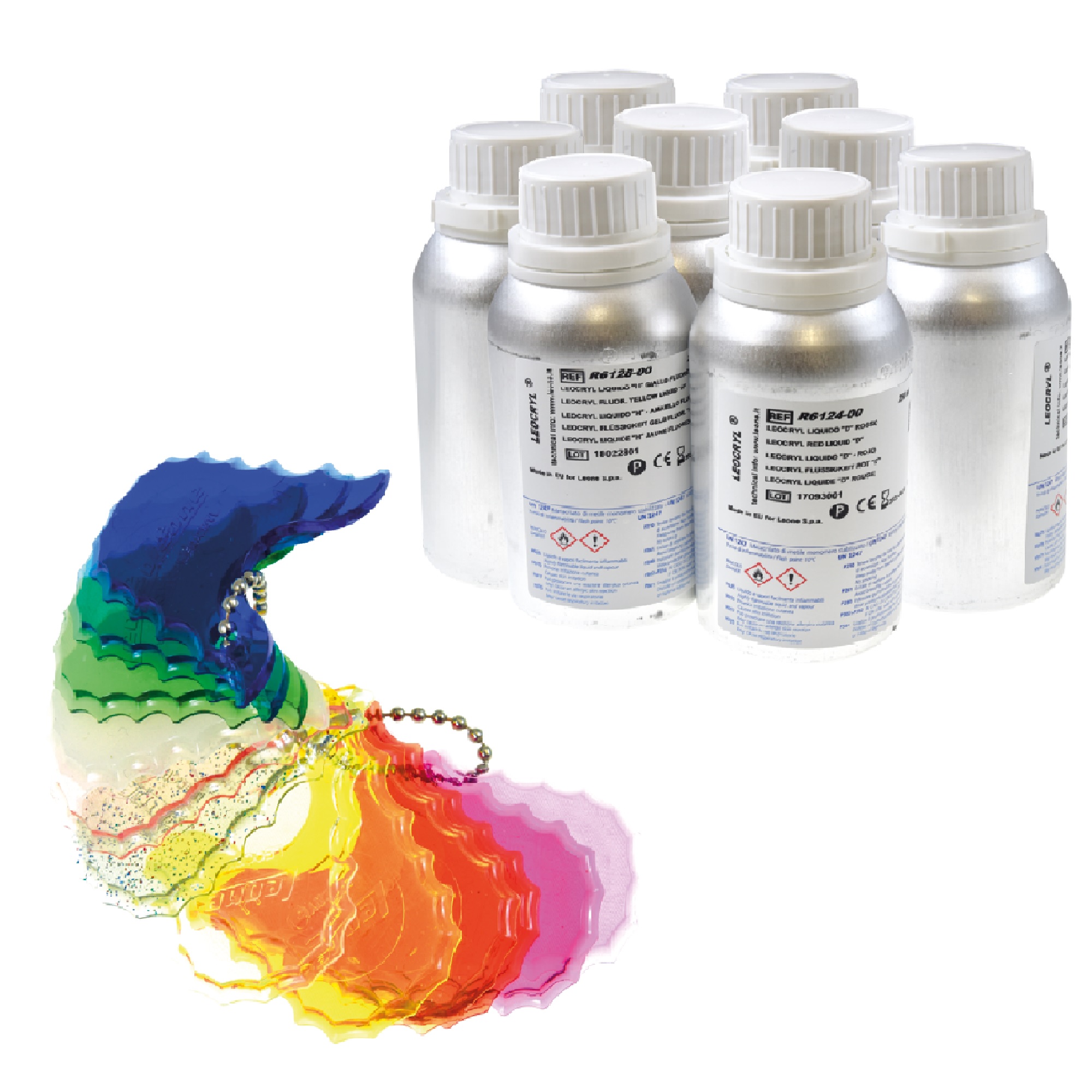 LIQUIDO ARCOBALENO PARA RESINA AZUL