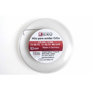 KIERO HILO PARA SOLDAR CrCo (Ø 0,50mm, 2mts)