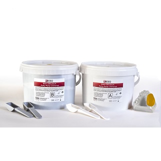 KIERO SILICONA A - DUREZA 85 - AMARILLO/BLANCO - (2x5kg)