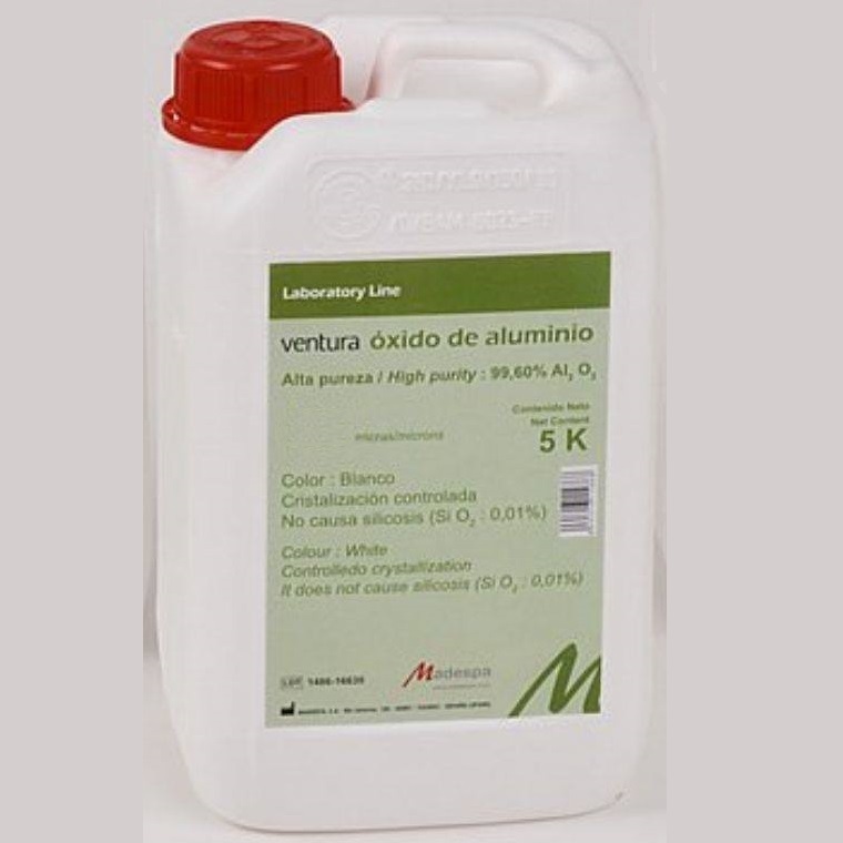 OXIDO ALUMINIO VENTURA 250 mc. - Garrafa (5 Kgs.)