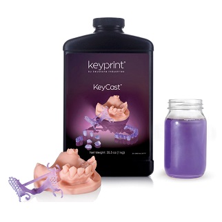 KeyCast - VIOLET 1 kgs. - (calcinable)