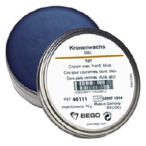 CERA CORONAS BEGO azul - 70 gr.