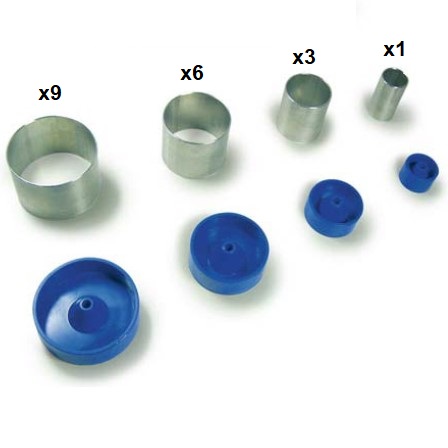 Cilindros de acero inoxidables de UGIN