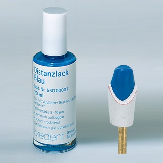 LACA ESPACIADORA AZUL - (20 ml.)