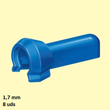 CAJA HEMBRA VKS-SG  1,7 mm  (8 uds)